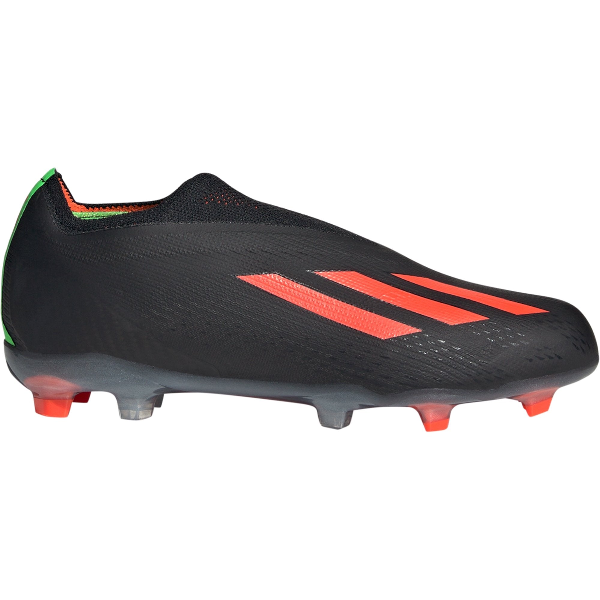 Retail, adidas X Speedportal+ FG Junior Firm Ground Soccer Cleat - Core Black/Solar Red/Solar Green