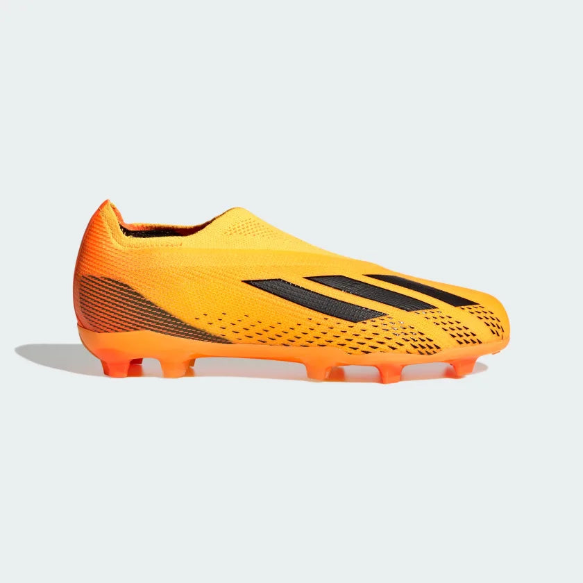 Retail, adidas X Speedportal+ FG Junior Firm Ground Soccer Cleats - Solar Gold / Core Black / Team Solar Orange